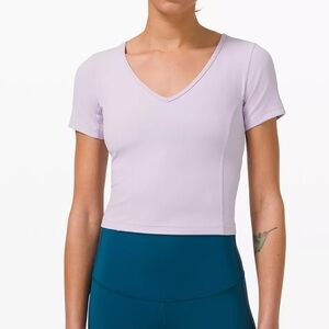 Lululemon short sleeve workout tee